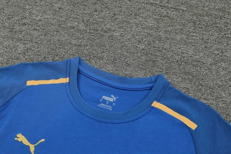 Olympique Marseille 24/25 Team Shirt and Shorts Set Blue