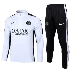 PSG 23/24 Half-Zip Training Top and Pants Set White B775
