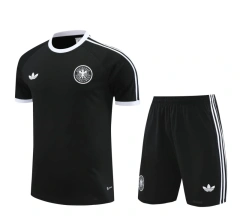 Germany 2024 Training Shirt and Shorts Set Black