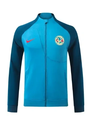 Club America 24/25 Full-Zip Team Track Jacket Blue