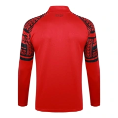 SSC Napoli 23/24 Half-Zip Training Top and Pants Set Red B765