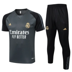 Real Madrid 23/24 Training Shirt and Pants Set White C1078