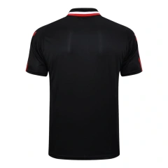 Manchester United 23/24 Polo and Pants Set Black C1048