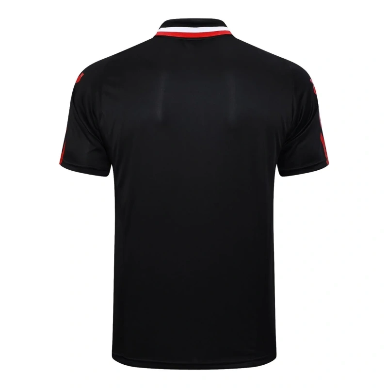 Manchester United 23/24 Polo and Pants Set Black C1048