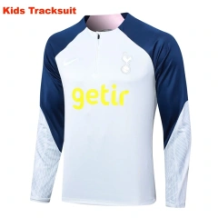 Kids Tottenham Hotspur 23/24 Half-Zip Training Sweatshirt and Pants Set E755