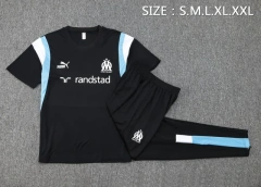 Olympique Marseille 23/24 Training Shirt and Pants Set Black C1071