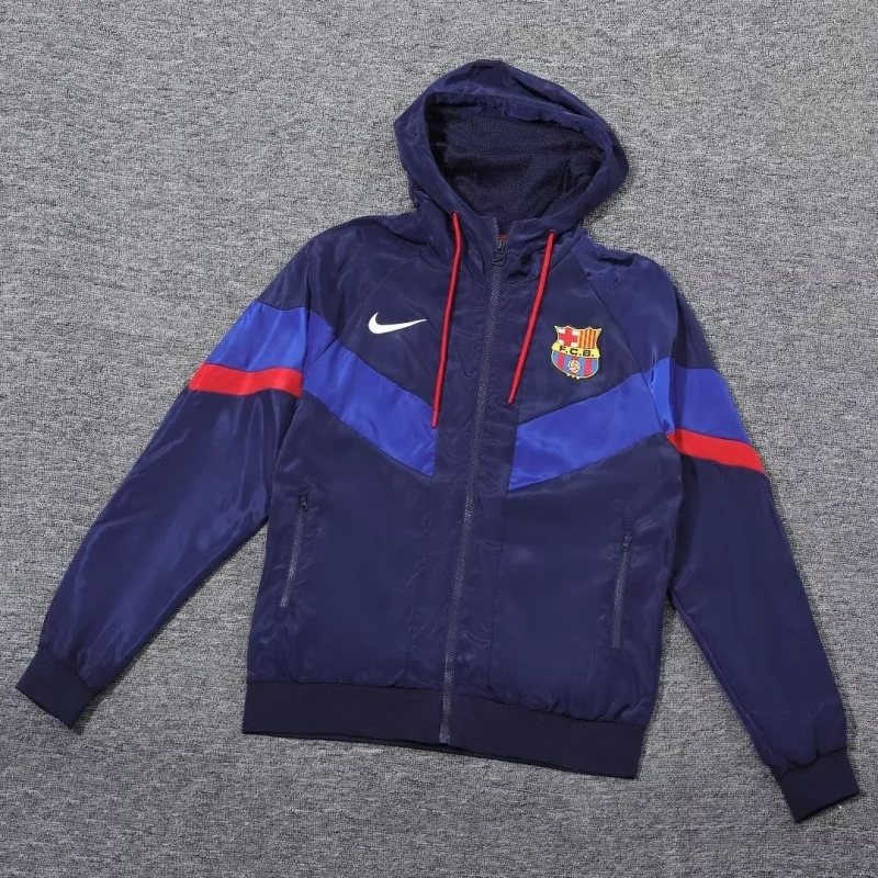 Barcelona 23-24 Limited Edition Windbreaker Navy