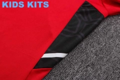 Kids Manchester United 22/23 Half-Zip Training Sweatshirt and Pants Set E630
