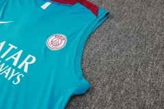 PSG 24/25 Sleeveless Jersey and Shorts Set D1027