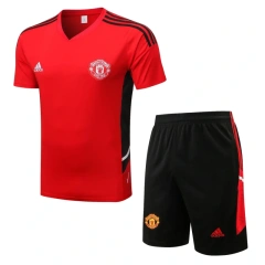Manchester United 22/23 Training Shirt and Shorts Set D660
