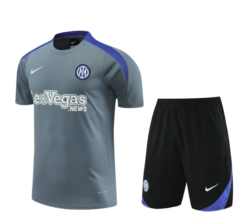 Inter Milan 24/25 Training Shirt and Shorts Set