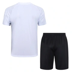 AC Milan 23/24 Training Shirt and Shorts Set White D938