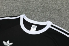 Germany 2024 Training Shirt and Shorts Set Black