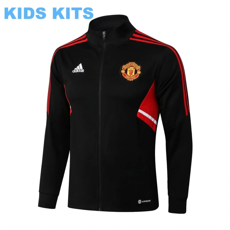 Kids Manchester United 22/23 Training Jacket and Pants Set E622