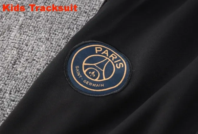 Kids PSG 23/24 Half-Zip Training Sweatshirt and Pants Set E699