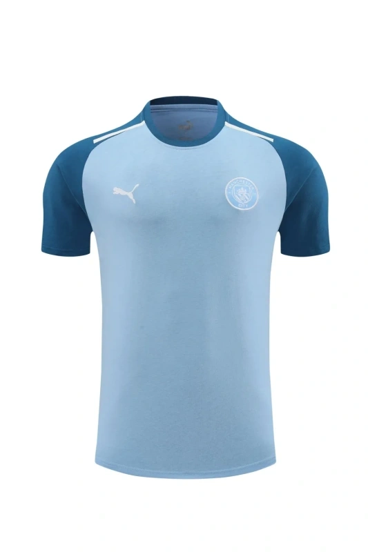 Manchester City 24/25 Team Shirt and Shorts Set Blue
