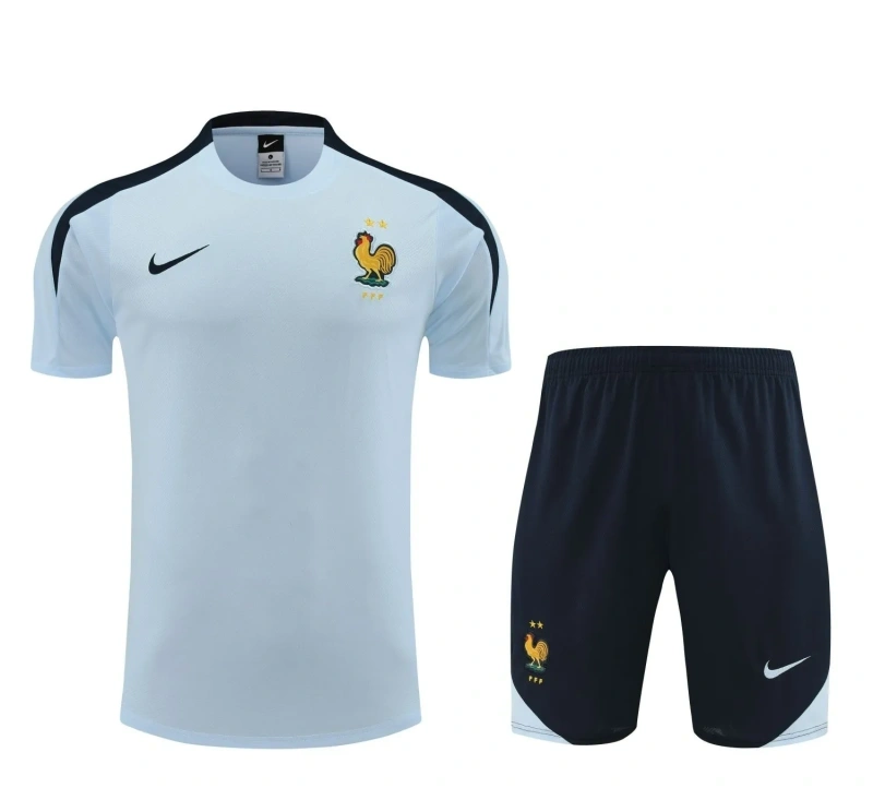 France 2024 Training Shirt and Shorts Set