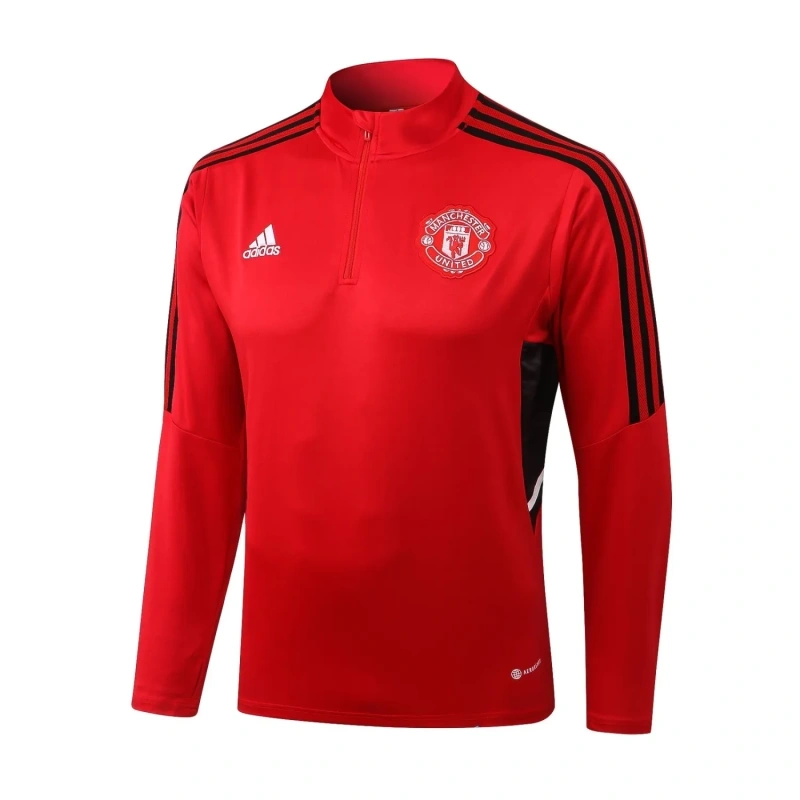 Manchester United 22/23 Half-Zip Training Sweatshirt and Pants Set B553