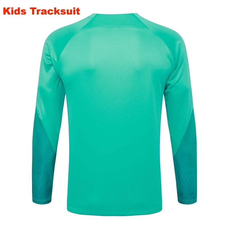 Kids Barcelona 23/24 Half-Zip Training Sweatshirt and Pants Set E771