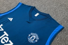 Manchester United 23/24 Sleeveless Jersey and Shorts Set D946