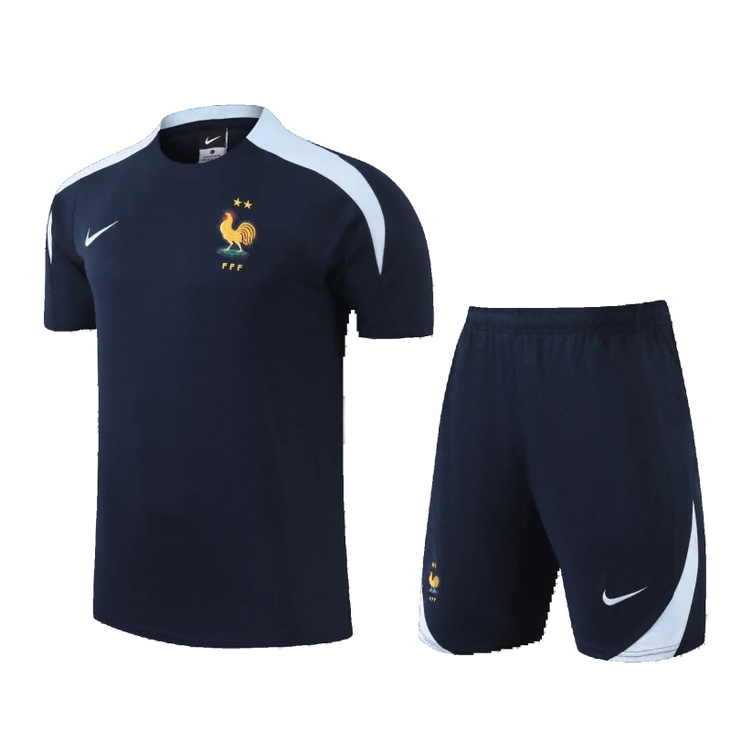 France 2024 Training Shirt and Shorts Set