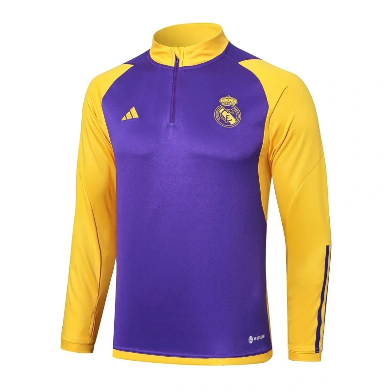 Real Madrid 23/24 Half-Zip Training Top and Pants Set B788