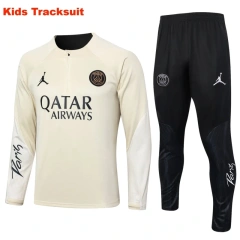 Kids PSG 23/24 Half-Zip Training Sweatshirt and Pants Set E783