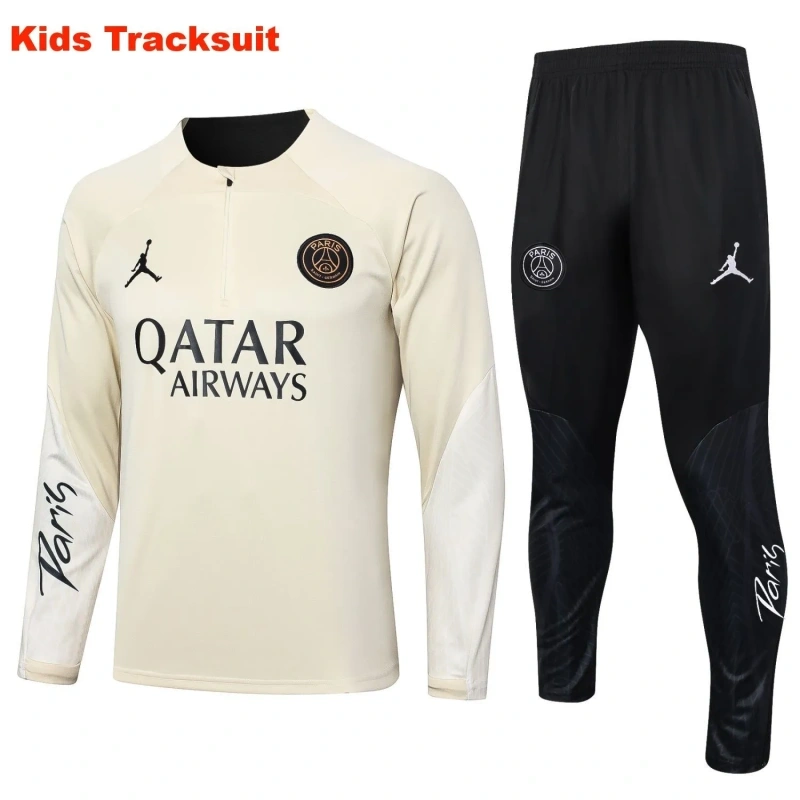Kids PSG 23/24 Half-Zip Training Sweatshirt and Pants Set E783