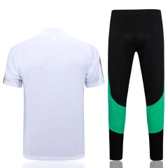 Manchester United 23/24 Polo and Pants Set White C1051