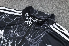 Real Madrid 23/24 Half-Zip Training Top and Pants Set Black B758 - PM