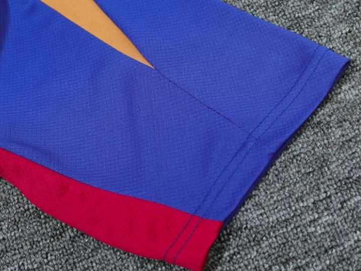 Barcelona 24/25 Training Shirt and Shorts Set Red