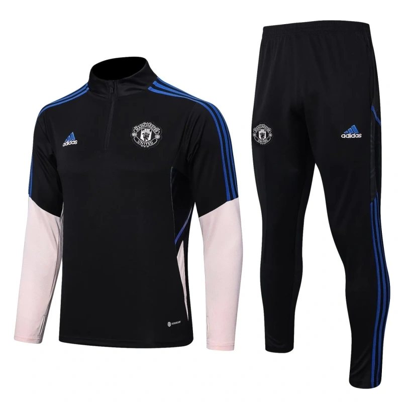 Manchester United 22/23 Half-Zip Training Top and Pants Set B617