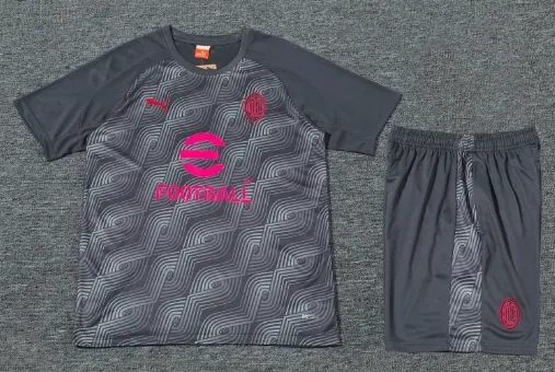 AC Milan 24/25 Training Shirt and Shorts Set