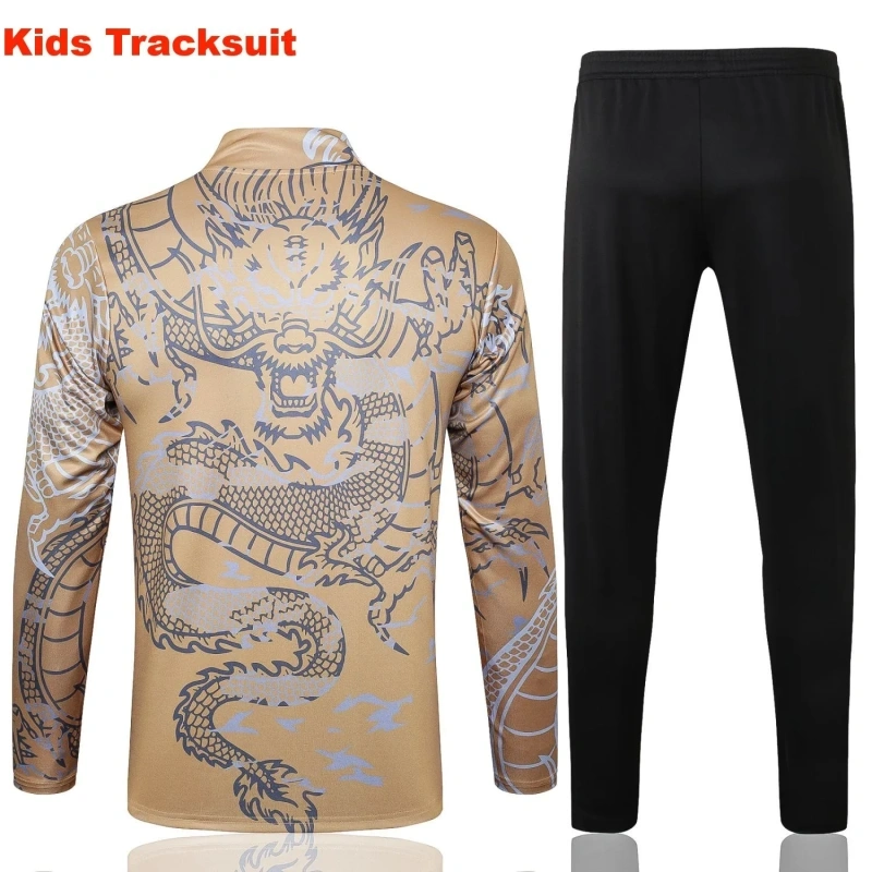 Kids Real Madrid 23/24 Half-Zip Training Sweatshirt and Pants Set E764 - PM