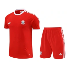 Bayern Munich 24/25 Training Shirt and Shorts Set Red