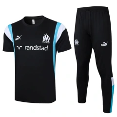 Olympique Marseille 23/24 Training Shirt and Pants Set Black C1071
