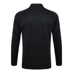 Manchester City 23/24 Half-Zip Training Top and Pants Set Black B759 - PM