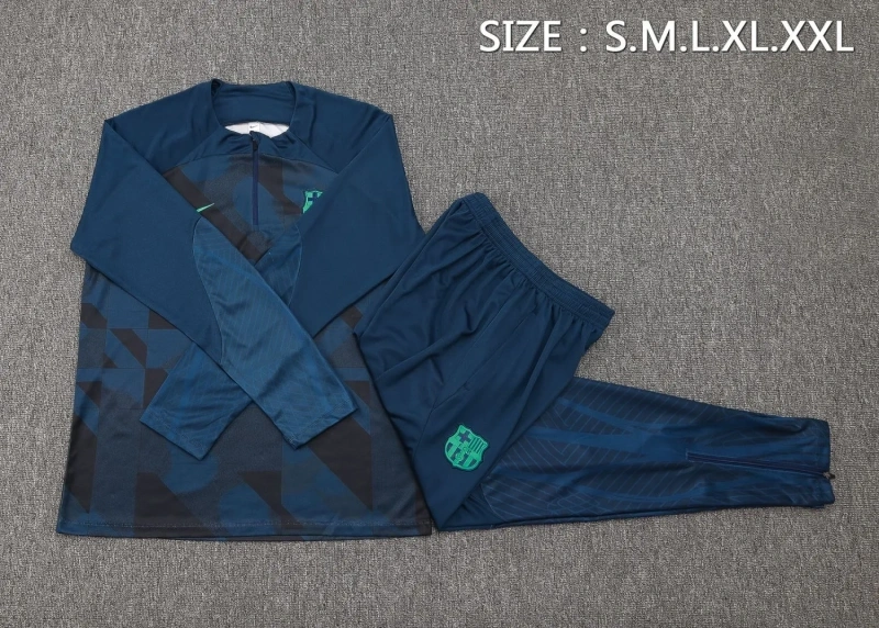 Barcelona 23/24 Half-Zip Training Top and Pants Set B755 - PM
