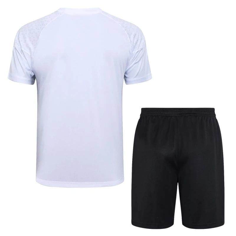 AC Milan 23/24 Training Shirt and Shorts Set White D938