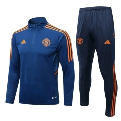Manchester United 22/23 Half-Zip Training Sweatshirt and Pants Set B591