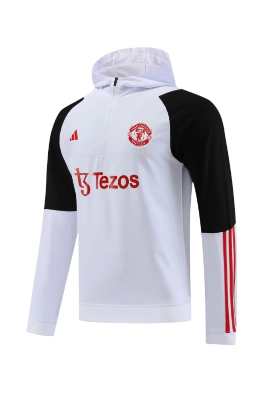 Manchester United 23/24 Half-Zip Hoodie and Pants Set