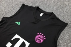 Bayern Munich 24/25 Sleeveless Jersey and Shorts Set Black D990