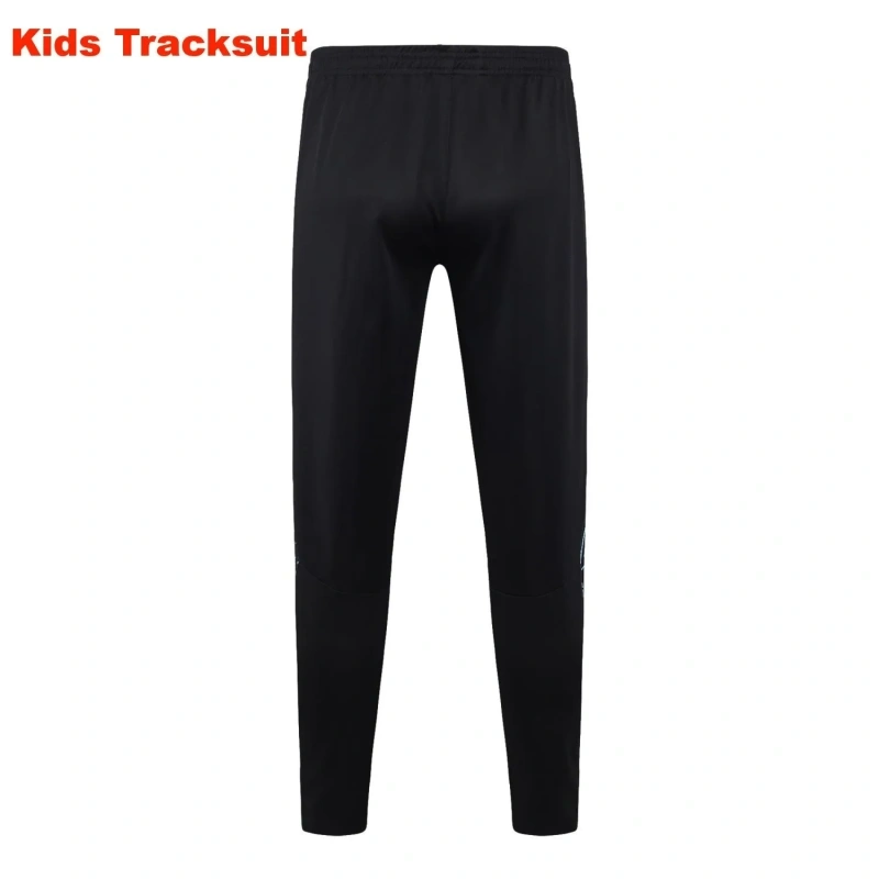 Kids Manchester City 23/24 Half-Zip Training Sweatshirt and Pants Set Black E735 - PM