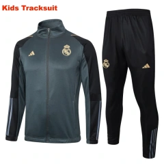 Kids Real Madrid 23/24 Half-Zip Training Sweatshirt and Pants Set E786