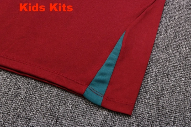 Kids Portugal 22/23 Training Shirt and Pants Set E672