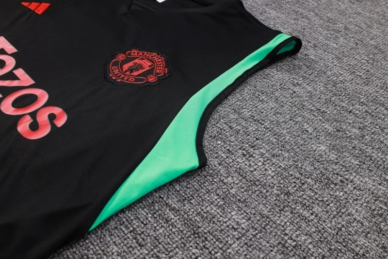 Manchester United 23/24 Sleeveless Jersey and Shorts Set D903
