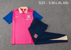 Barcelona 24/25 Polo and Pants Set Red C1087