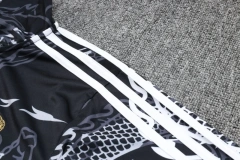 Real Madrid 23/24 Half-Zip Training Top and Pants Set Black B758 - PM