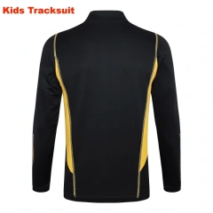 Kids Argentina 23/24 Half-Zip Training Top and Pants Set Black E741