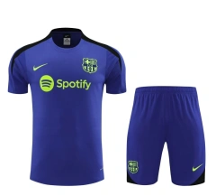 Barcelona 24/25 Training Shirt and Shorts Set Blue